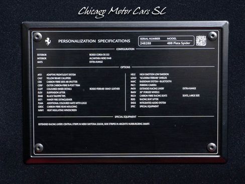 Used 2020 Ferrari 488 Pista Spider RWD image 56