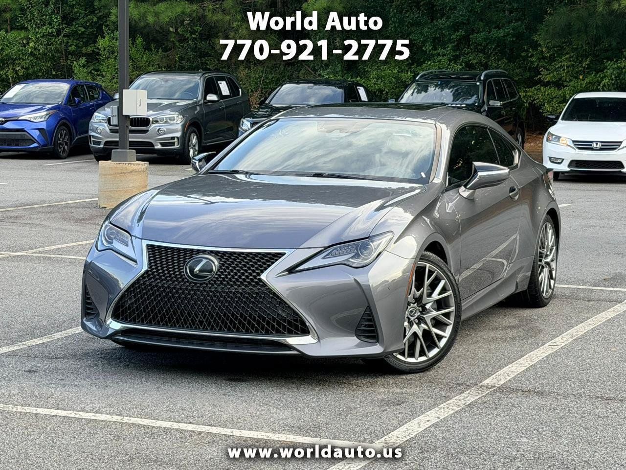 Used 2020 Lexus RC 350 w/ Premium Package RWD image 1