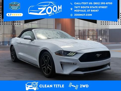 Used 2020 Ford Mustang Premium RWD image 1