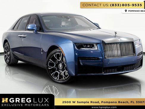 Used 2024 Rolls-Royce Ghost Black Badge w/ Black Badge Ghost Package image 1