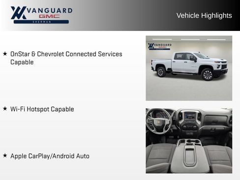 Used 2022 Chevrolet Silverado 2500 Custom w/ Infotainment Package AWD/4WD image 11