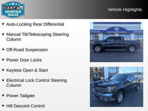 Used 2021 Chevrolet Silverado 1500 LTZ w/ Z71 Off-Road Package AWD/4WD image 16