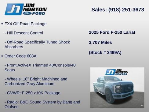 Used 2025 Ford F250 Lariat w/ Lariat Ultimate Package AWD/4WD image 14