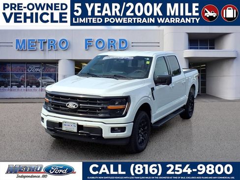 Used 2025 Ford F150 XLT w/ Equipment Group 302A MID AWD/4WD image 7