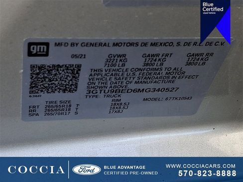 Used 2021 GMC Sierra 1500 SLE image 26