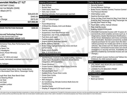 Used 2019 Chevrolet Malibu LT image 28