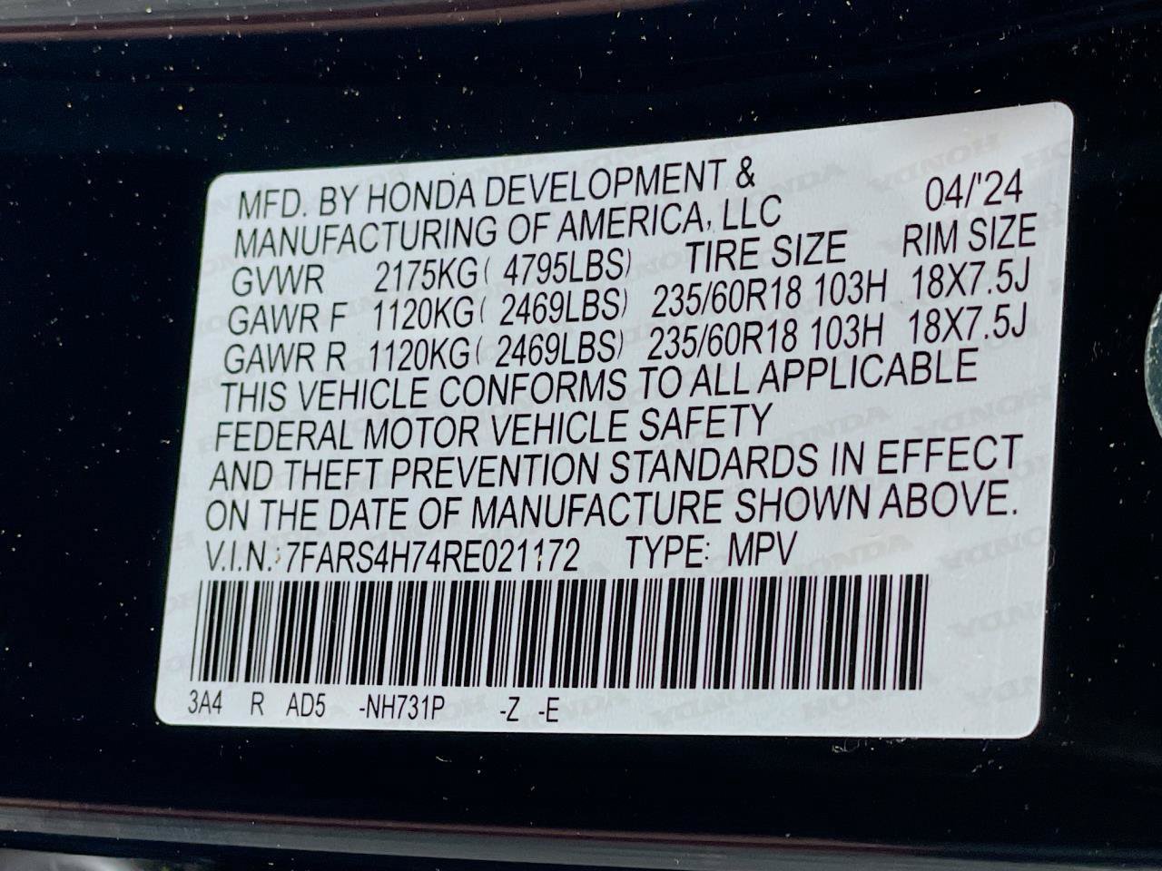 Certified 2024 Honda CR-V EX-L image 37