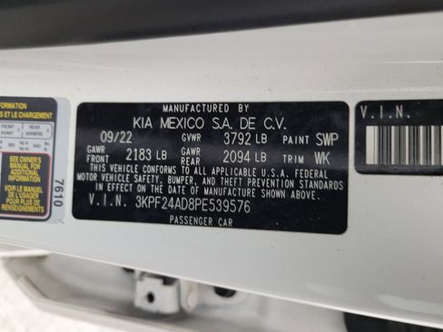 Used 2023 Kia Forte LXS FWD image 33