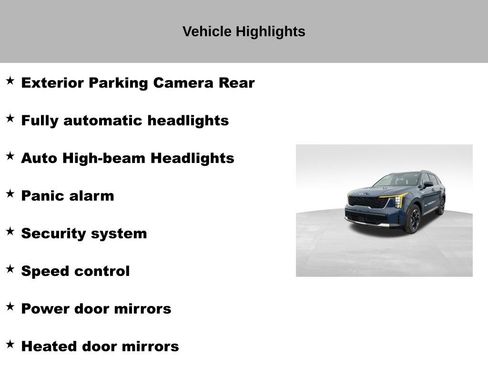 Certified 2025 Kia Sorento S w/ Panoramic Sunroof Package image 55