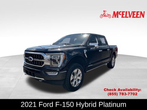 Used 2021 Ford F150 Platinum w/ Equipment Group 701A High image 1