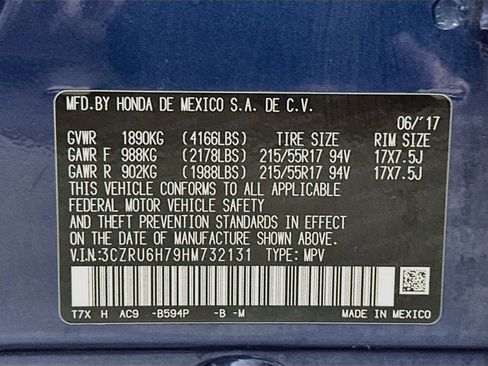 Used 2017 Honda HR-V EX-L image 31