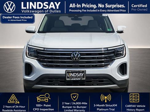 Used 2024 Volkswagen Atlas SE AWD/4WD image 3
