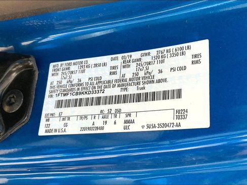 Used 2019 Ford F150 XL w/ Equipment Group 101A Mid image 32