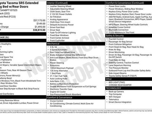 Used 2023 Toyota Tacoma SR5 image 10