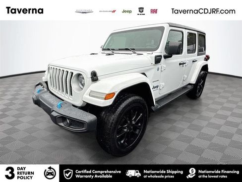 Used 2023 Jeep Wrangler Unlimited Sahara w/ Cold Weather Group AWD/4WD image 1
