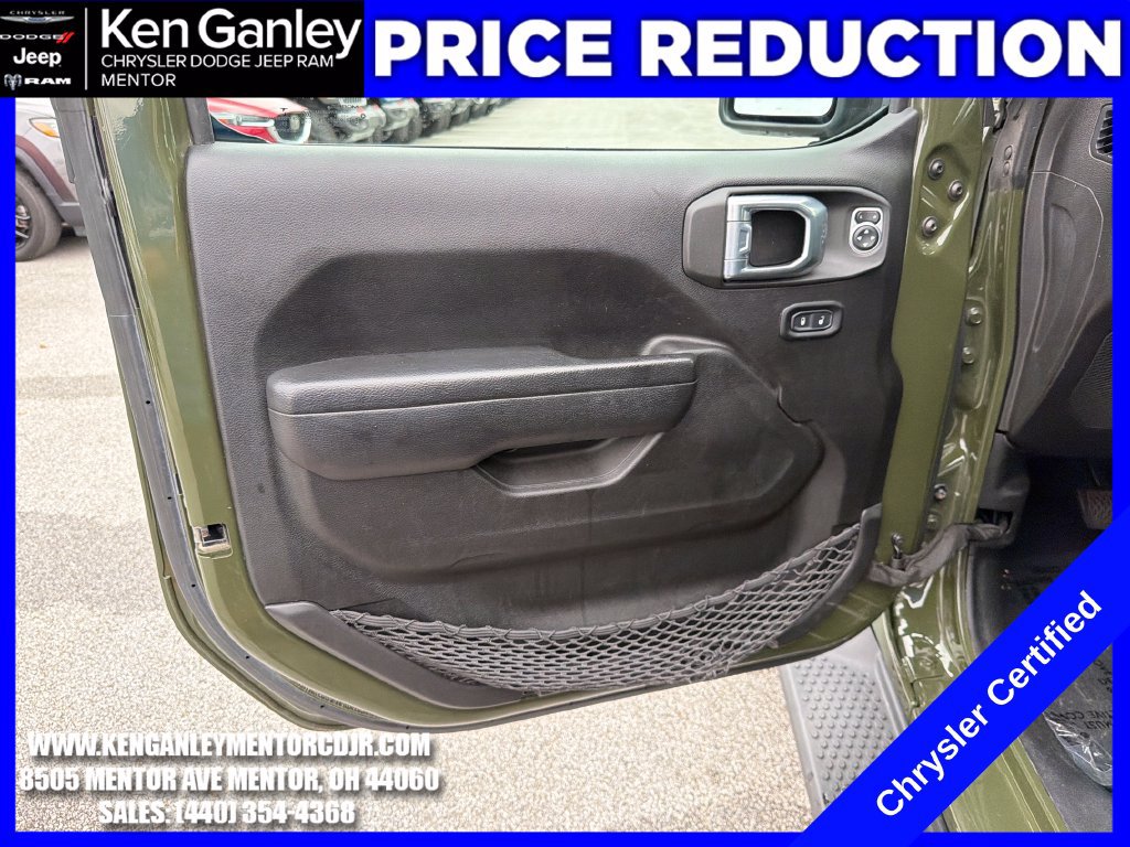 Certified 2022 Jeep Wrangler Unlimited Sport AWD/4WD image 11