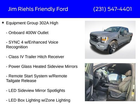 Used 2021 Ford F150 XLT w/ Equipment Group 302A High image 12