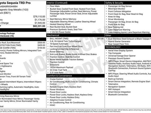 Used 2024 Toyota Sequoia TRD Pro AWD/4WD image 35