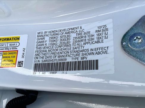 Used 2026 Honda CR-V Sport image 36