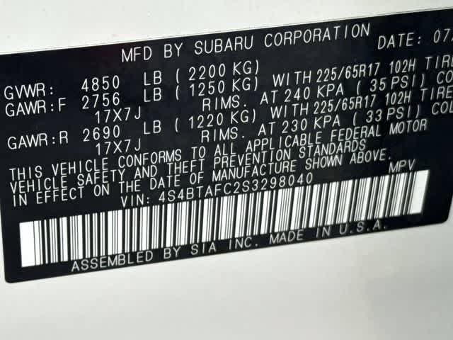 Used 2025 Subaru Outback Premium AWD/4WD image 32