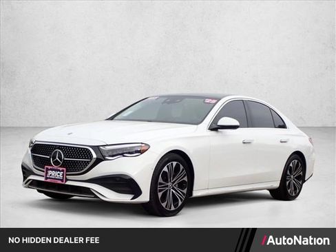 Used 2025 Mercedes-Benz E 350 4MATIC Sedan image 1