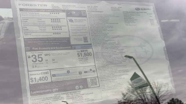 New 2026 Subaru Forester Touring AWD/4WD image 27