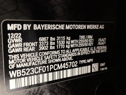 Used 2023 BMW iX xDrive50 w/ Premium Package image 68