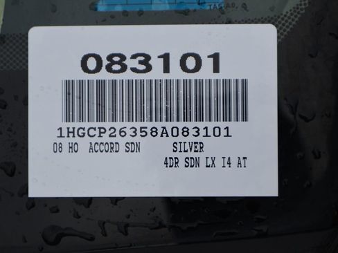 Used 2008 Honda Accord LX image 7