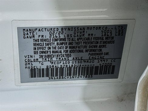 Used 2022 Nissan Sentra SV image 30