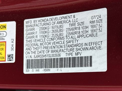 Certified 2025 Honda CR-V Sport image 42