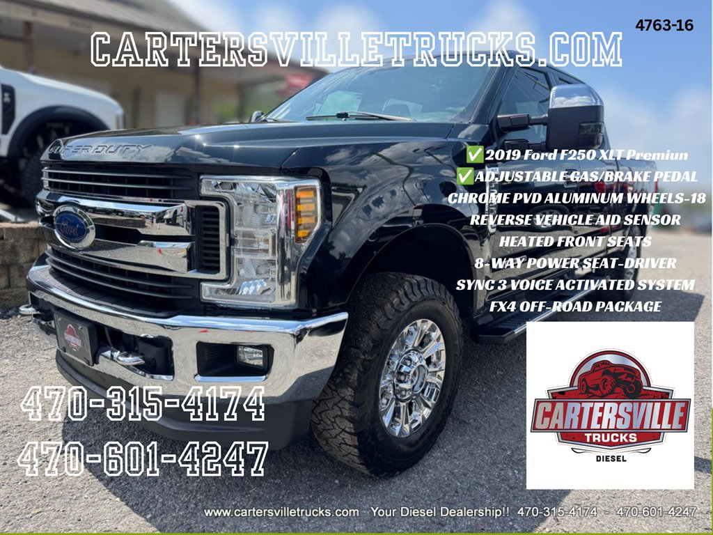 Used 2019 Ford F250 XLT w/ XLT Premium Package AWD/4WD image 1