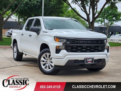 Used 2024 Chevrolet Silverado 1500 Custom w/ LPO, Dark Essentials Package image 1