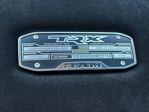 Used 2022 RAM 1500 TRX w/ TRX Level 1 Equipment Group image 28