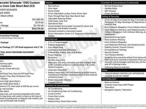 New 2025 Chevrolet Silverado 1500 Custom Trail Boss image 18