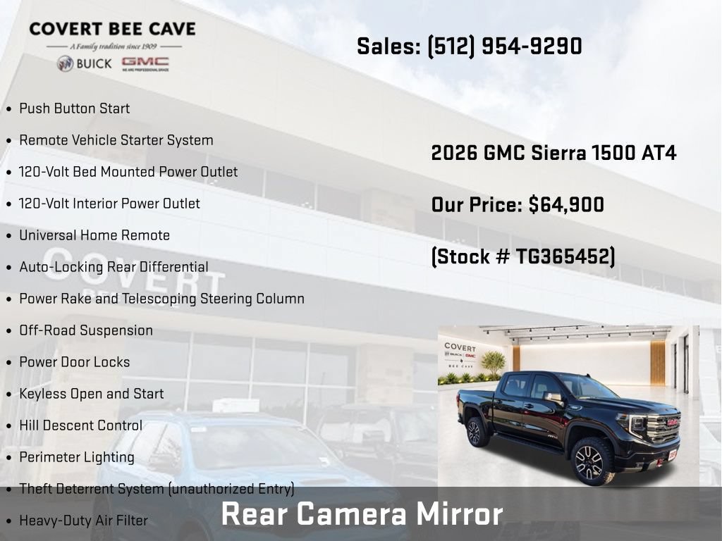 New 2026 GMC Sierra 1500 AT4 w/ AT4 Premium Package AWD/4WD image 46