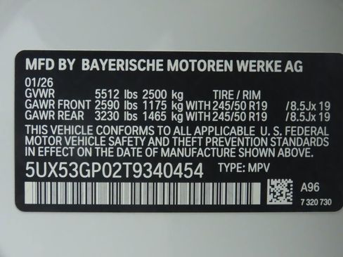 New 2026 BMW X3 xDrive30 w/ Convenience Package image 34
