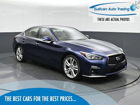 Used 2021 INFINITI Q50 Signature Edition w/ Cargo Package AWD/4WD image 1
