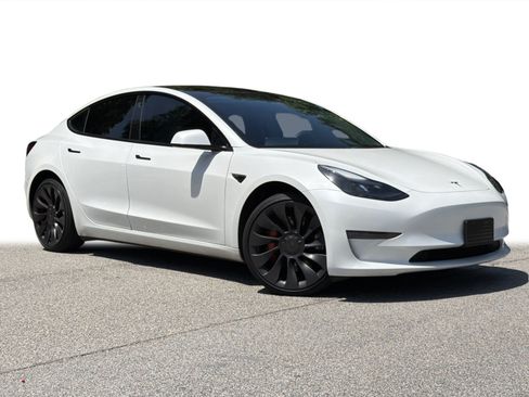 Used 2023 Tesla Model 3 Performance AWD/4WD image 2