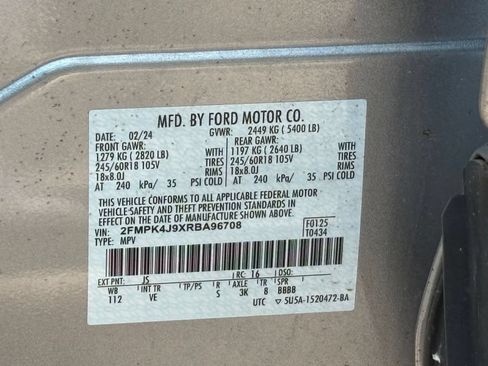 Used 2024 Ford Edge SEL AWD/4WD image 10