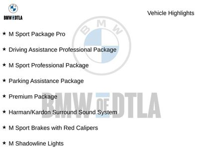 Used 2025 BMW X3 M50 w/ Premium Package