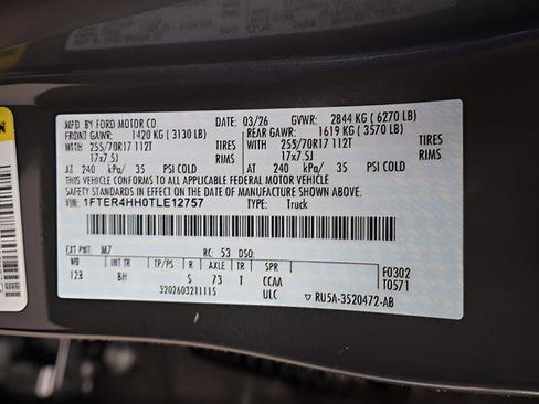 New 2026 Ford Ranger XLT AWD/4WD image 14