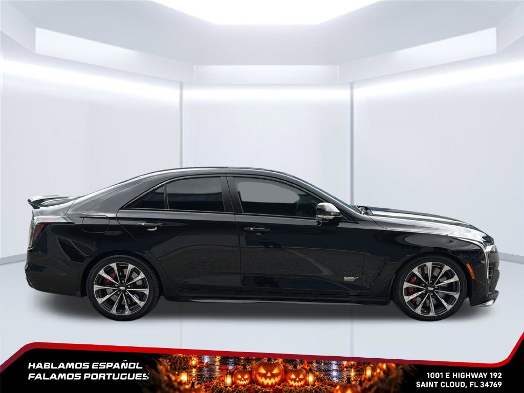 Certified 2023 Cadillac CT4 V Blackwing w/ Driver Assist Package RWD image 10