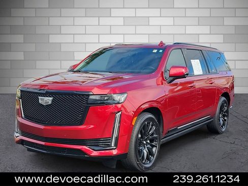 Certified 2024 Cadillac Escalade ESV Sport Platinum w/ LPO, ONYX Package image 1