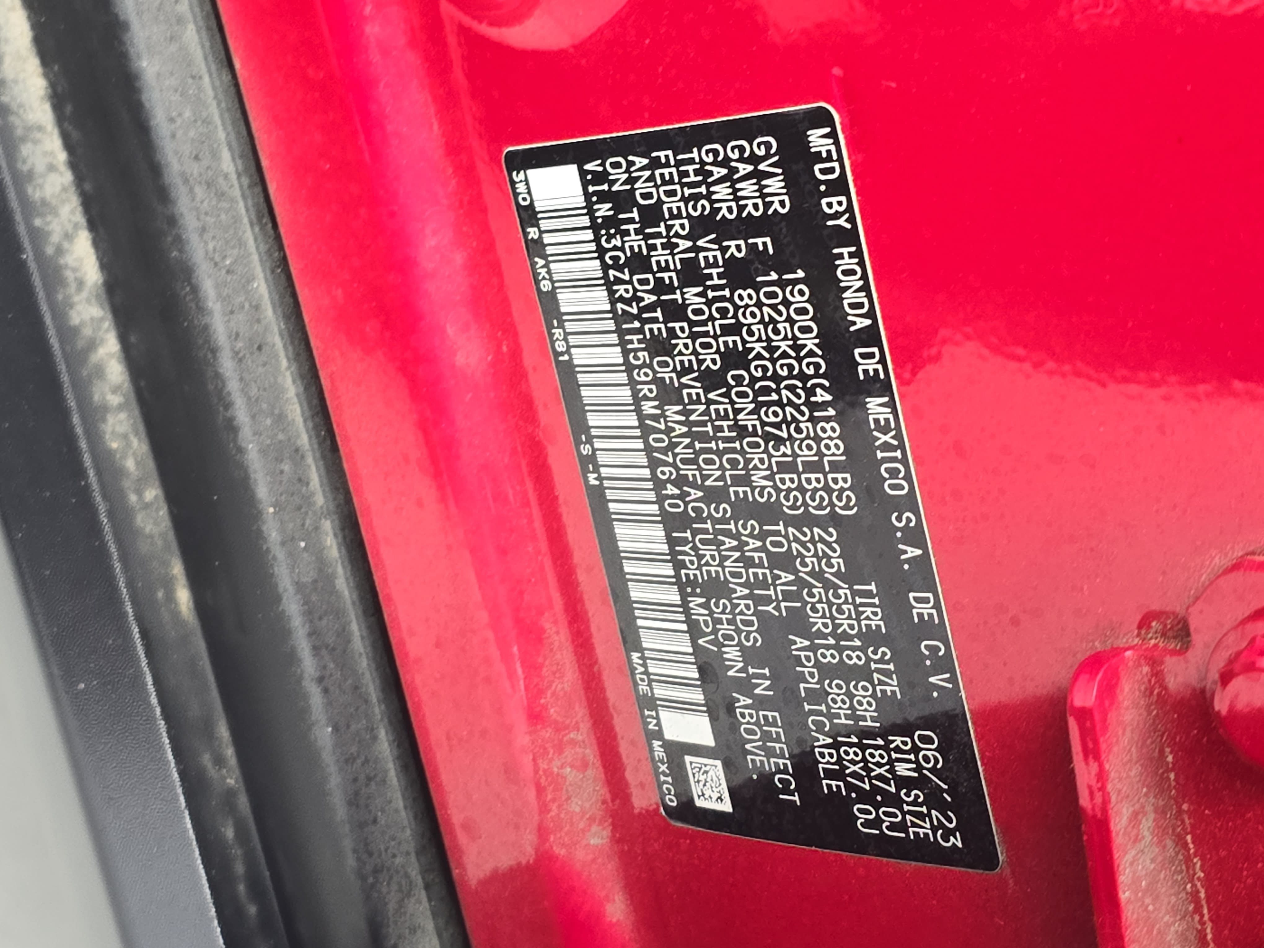 Used 2024 Honda HR-V Sport image 34