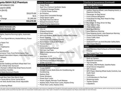 Used 2024 Toyota RAV4 XLE Premium FWD image 28