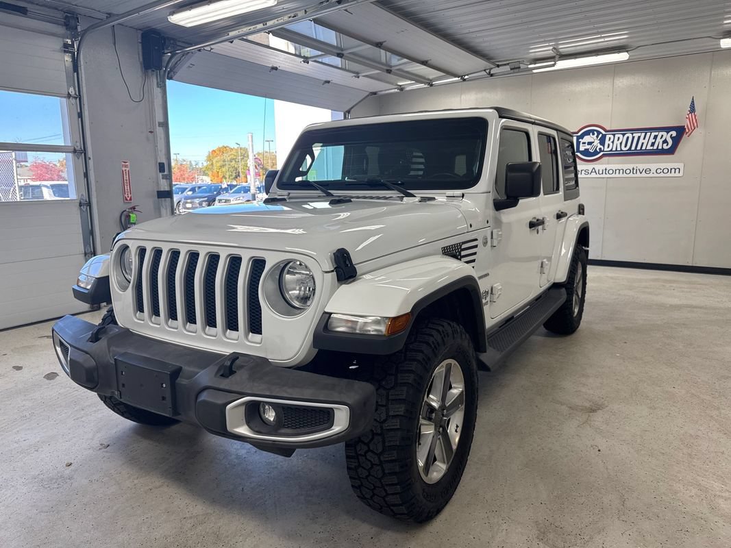 Used 2021 Jeep Wrangler Unlimited Sahara AWD/4WD image 1