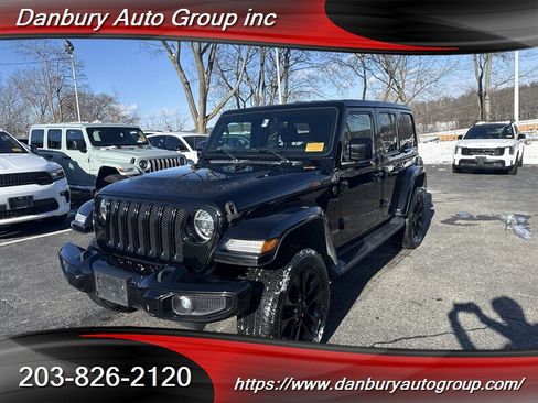 Used 2021 Jeep Wrangler Unlimited Sahara AWD/4WD image 1