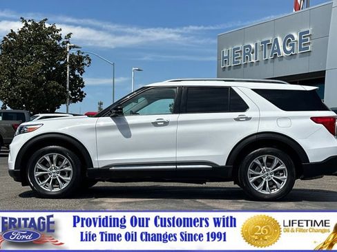 Certified 2022 Ford Explorer Limited w/ Equipment Group 301A image 7