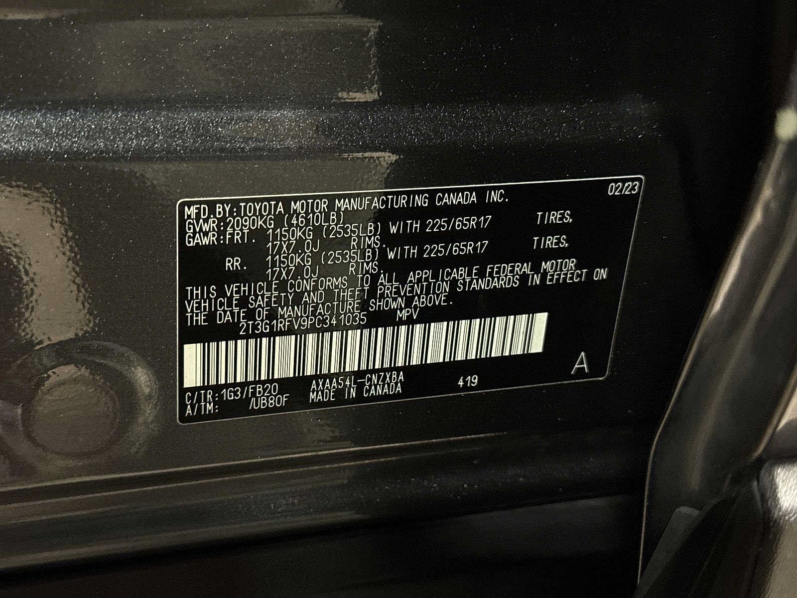 Used 2023 Toyota RAV4 LE AWD/4WD image 14
