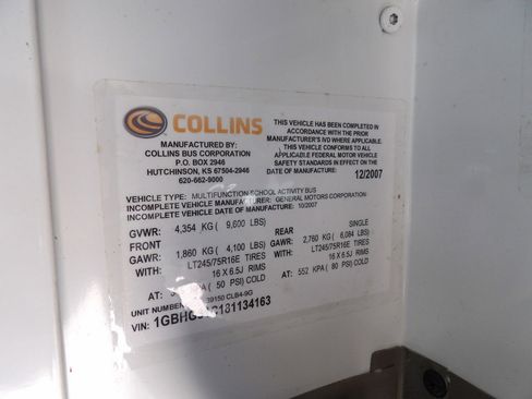 Used 2008 Chevrolet Express 3500 G3500 15 PASSENGER MINI BUS w/ School Bus Package image 30